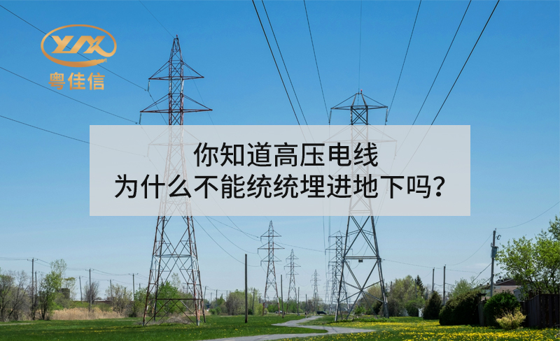 你知道高压电线为什么不能统统埋进地下吗？